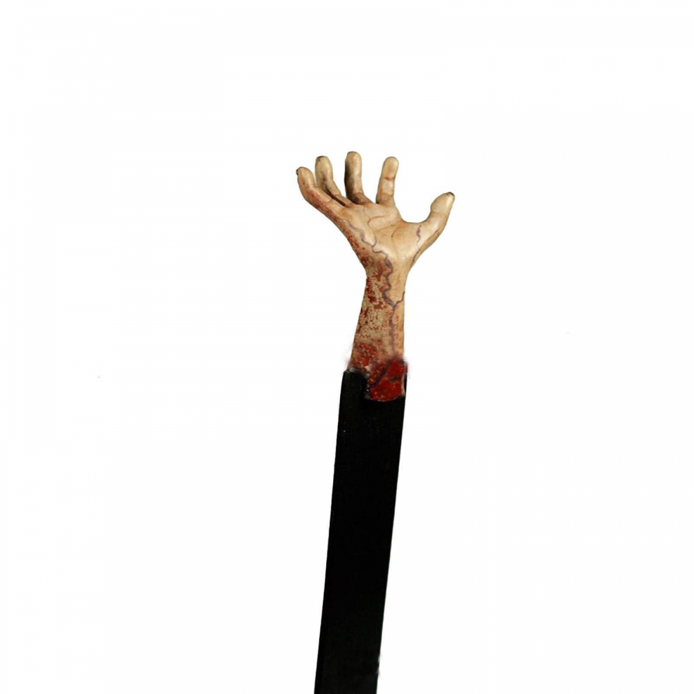 1 opakowanie dekoracji na Halloween, straszna zakładka do książki z dłonią diabła z żywicy, straszna zakładka do książki z dłonią