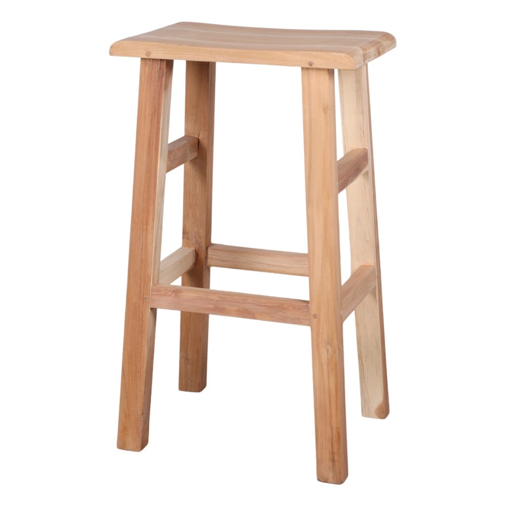 Taburete TABURETE DE MADERA RAMBLA | Leroy Merlin