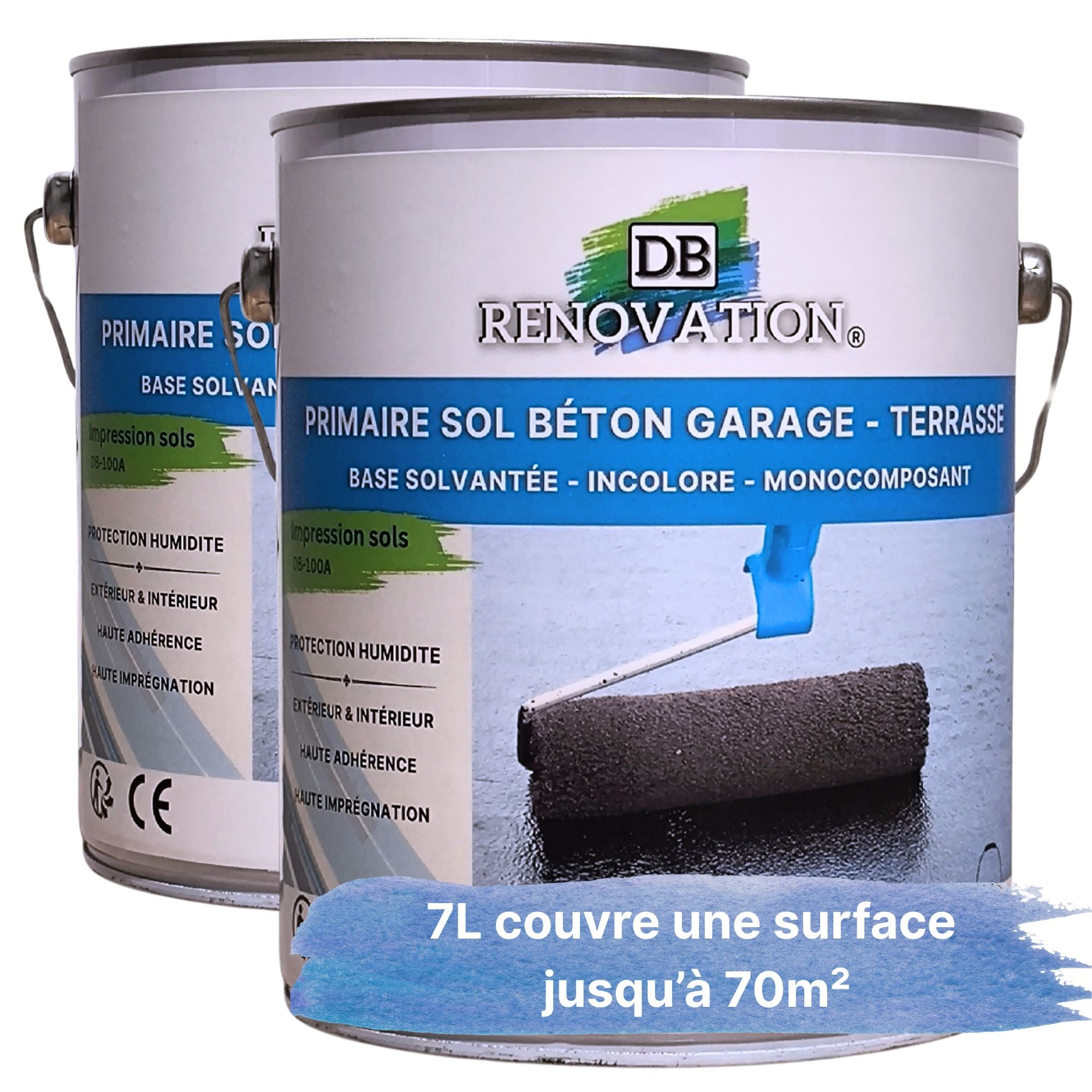 Primaire pour sol béton Incolore 7L (jusqu'à 70m²) DB RENOVATION — free download