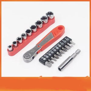 Gdfnmogo Mini Clé à Douille à Cliquet 6,35 Mm Avec Porte