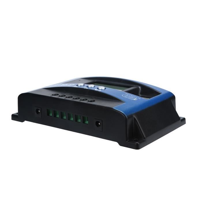 Régulateur de charge solaire - 100A MPPT - 12V/24V - Suivi automatique - Haute efficacité - 6