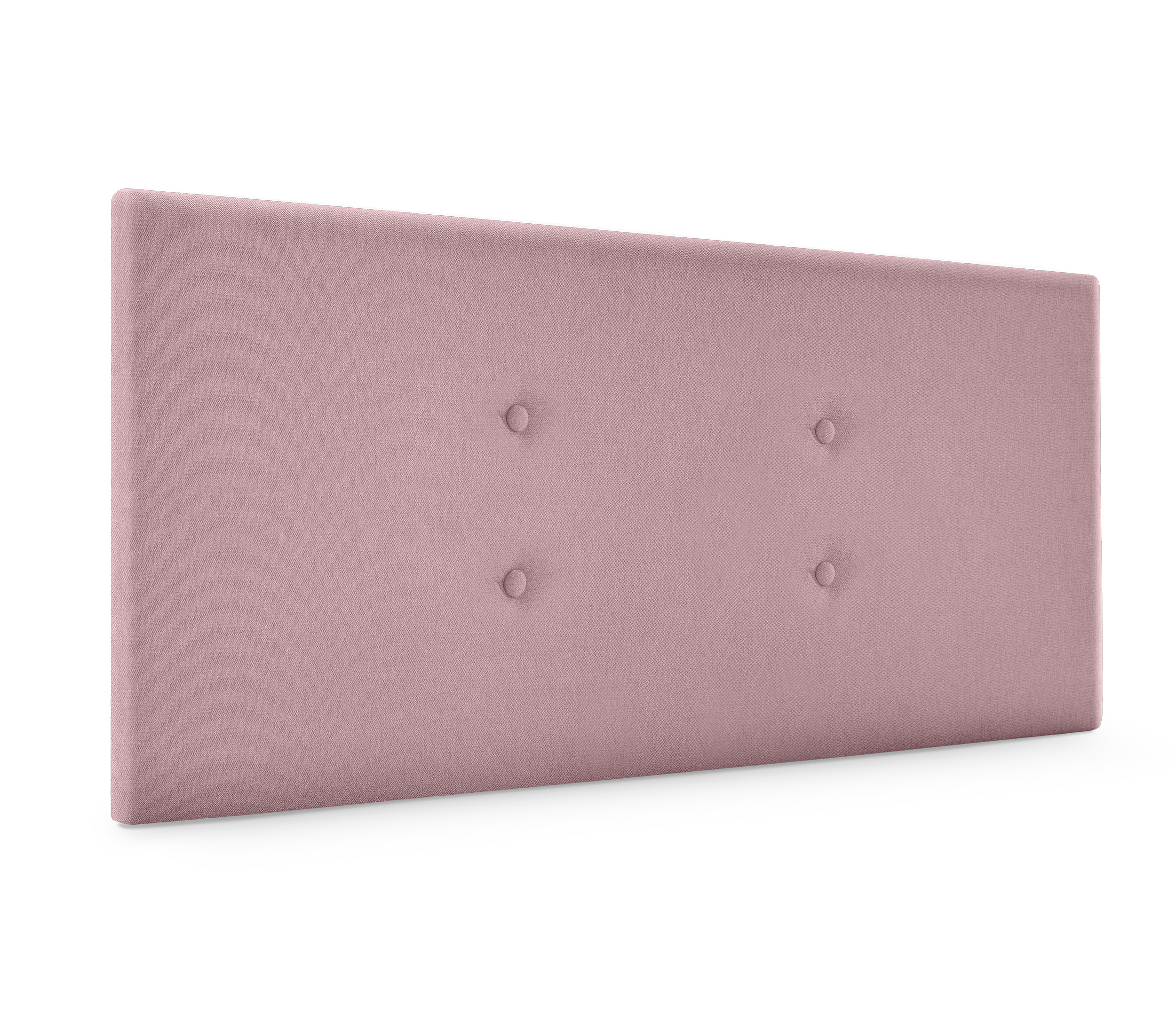 Dhome cabecero de tela aqualine con 2 hileras de botones 95x50cm camas 90 - salmón