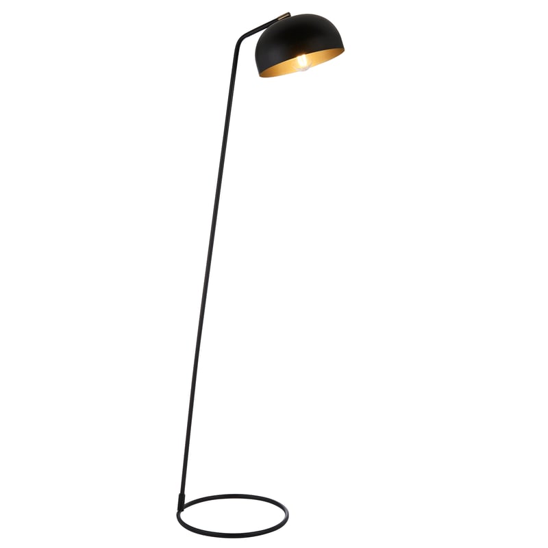 Lampa stojąca pochylona BRAIR NEW czarna matowa 1xE27x10W metal wym:145,8x33x39,5cm IP20 Endon