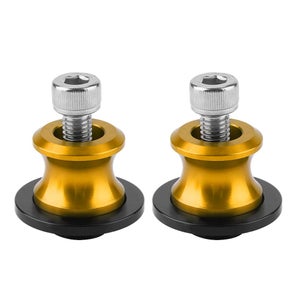 Cavalletto Laterale Moto Regolabile BCSMMCAR In Alluminio CNC Da 165-235 Mm, Colore Titanio