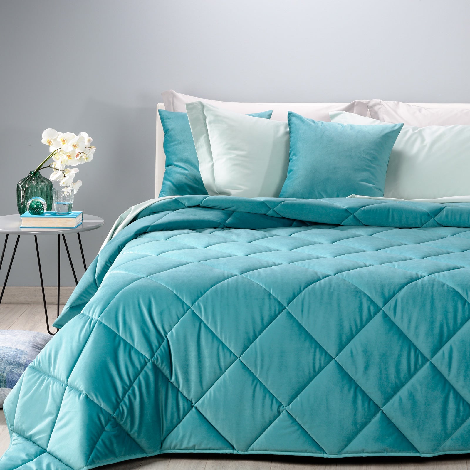 Colore Blu Misura MATRIMONIALE - 3