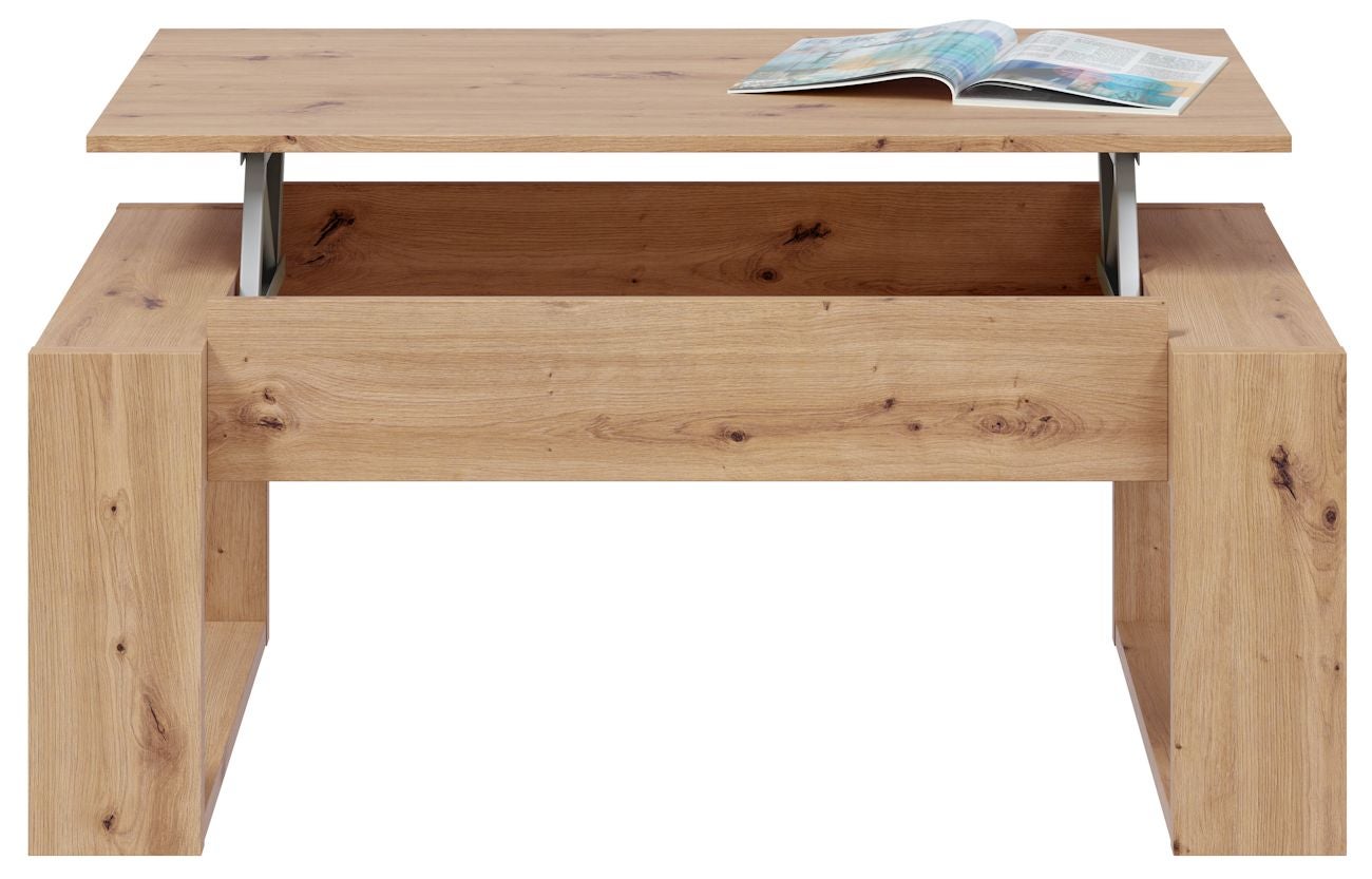 Tavolino Urban - Rovere Nodi 45 A X 105 AN X 55 P - 3