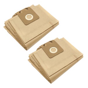 Vhbw 50x Sacchetto Compatibile Con Nilfisk GDP 2000 Aspirapolvere Carta 42cm X 22cm Marrone 93738802 - Foto 4