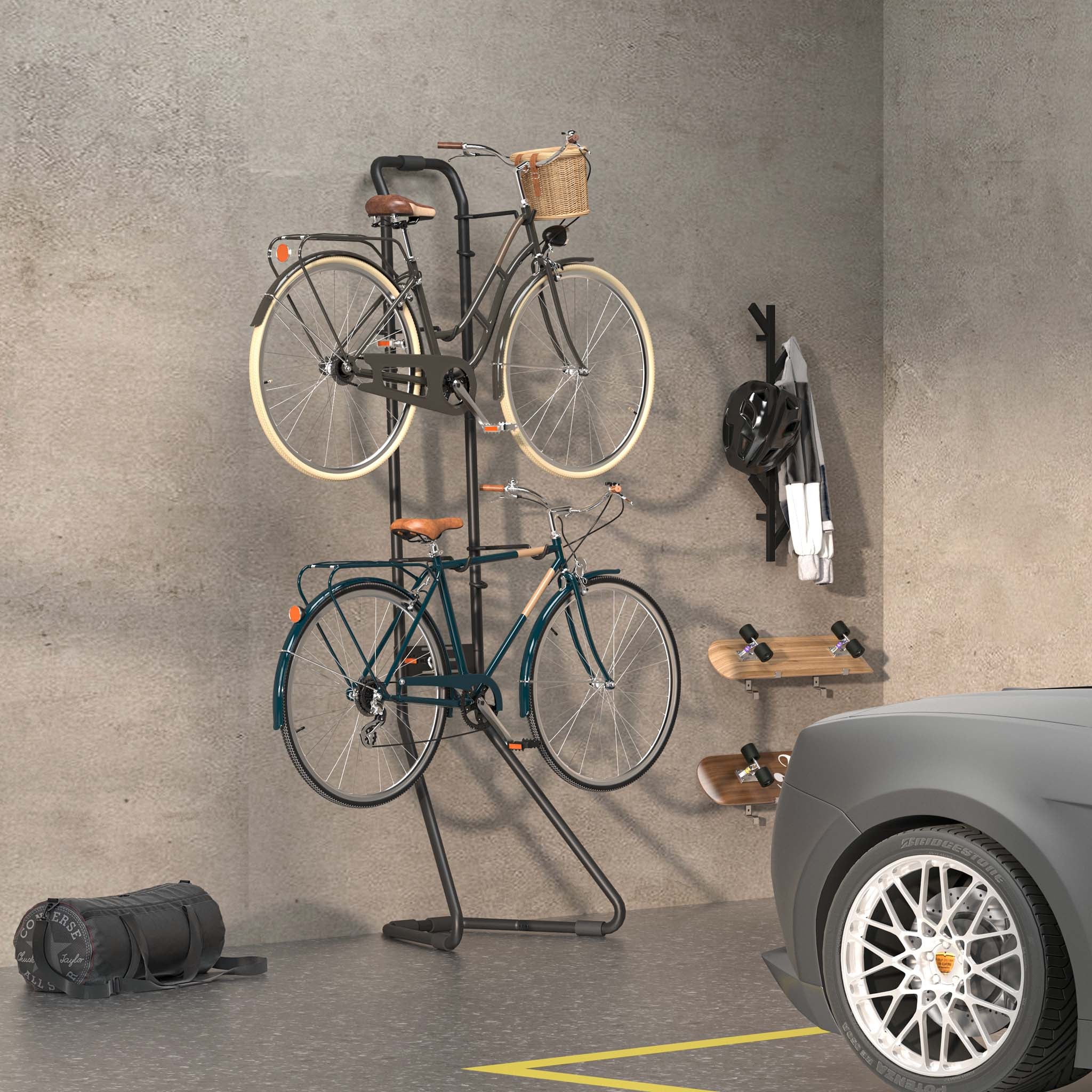 Colgar Bicicletas Pared Soporte De Pared Para Bicicletas Plegable