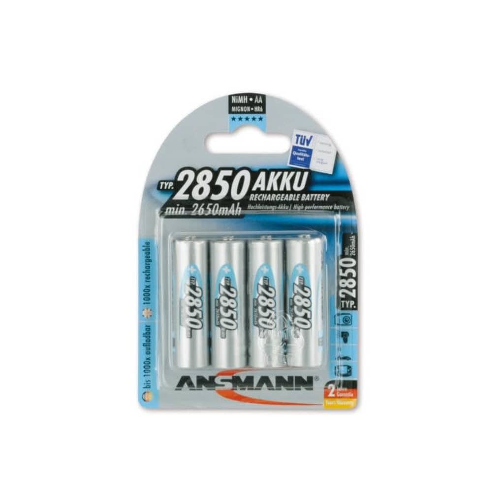 Bateria Ansmann Mignon NiMH 2850 mAh akumulator zestaw 4 sztuki