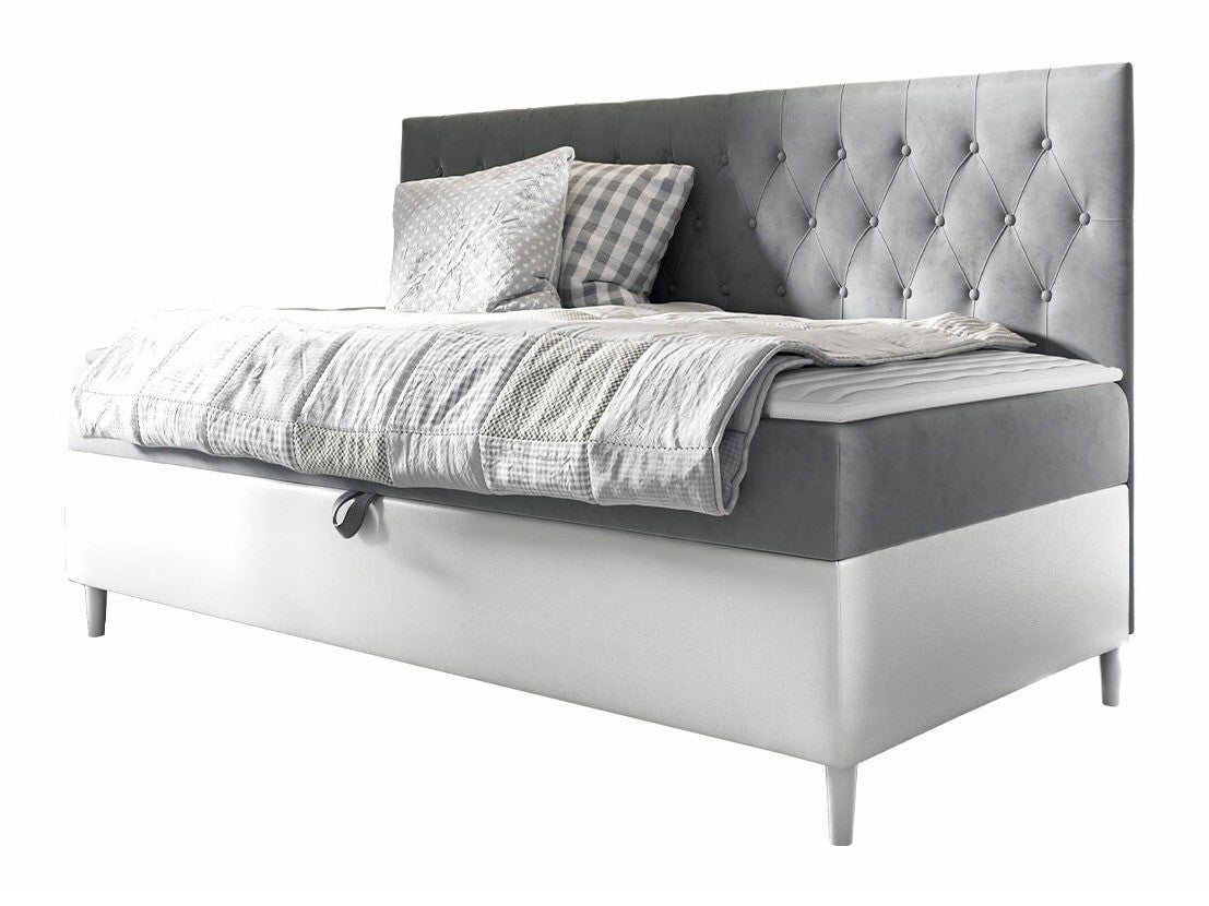 Lenzuolo In Maglia Di Cotone Belledorm – Fascia Singola, Colore Grigio Nuvola, 100% Cotone, Profondità 48 Cm, Tessuto Elasticizzato - 3