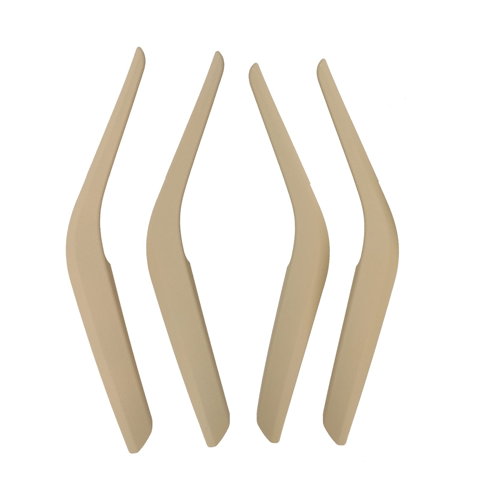 Kit De Couverture Pour Poignées Intérieures Nissan Qashqai 2008-2015 - Noir, Set Complet