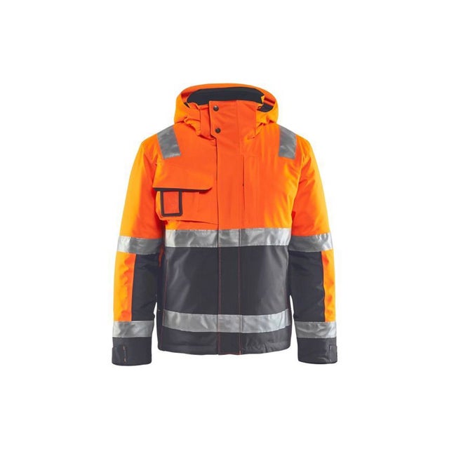 Veste hiver haute-visibilité stretch 2D Orange fluo/Gris anthracite - Blaklader - Taille 2XS