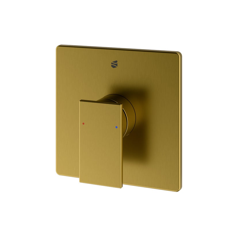 Bernstein Bateria prysznicowa LAVOA podtynkowa złota - 1 odbiornik wody