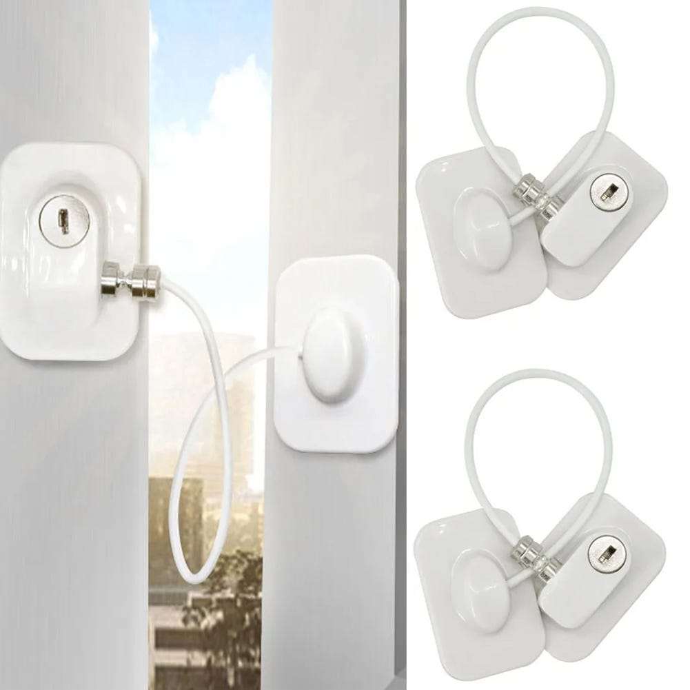 pièces sécurité enfant fenêtre serrure armoire réfrigérateur