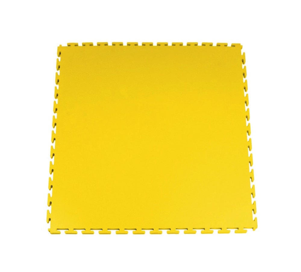 Suelo Modular Para Garaje Y Taller Loseta De PVC 50x50cm Amarillo suelo-modular-para-garaje-y-taller-loseta-de-pvc-50x50cm-amarillo
