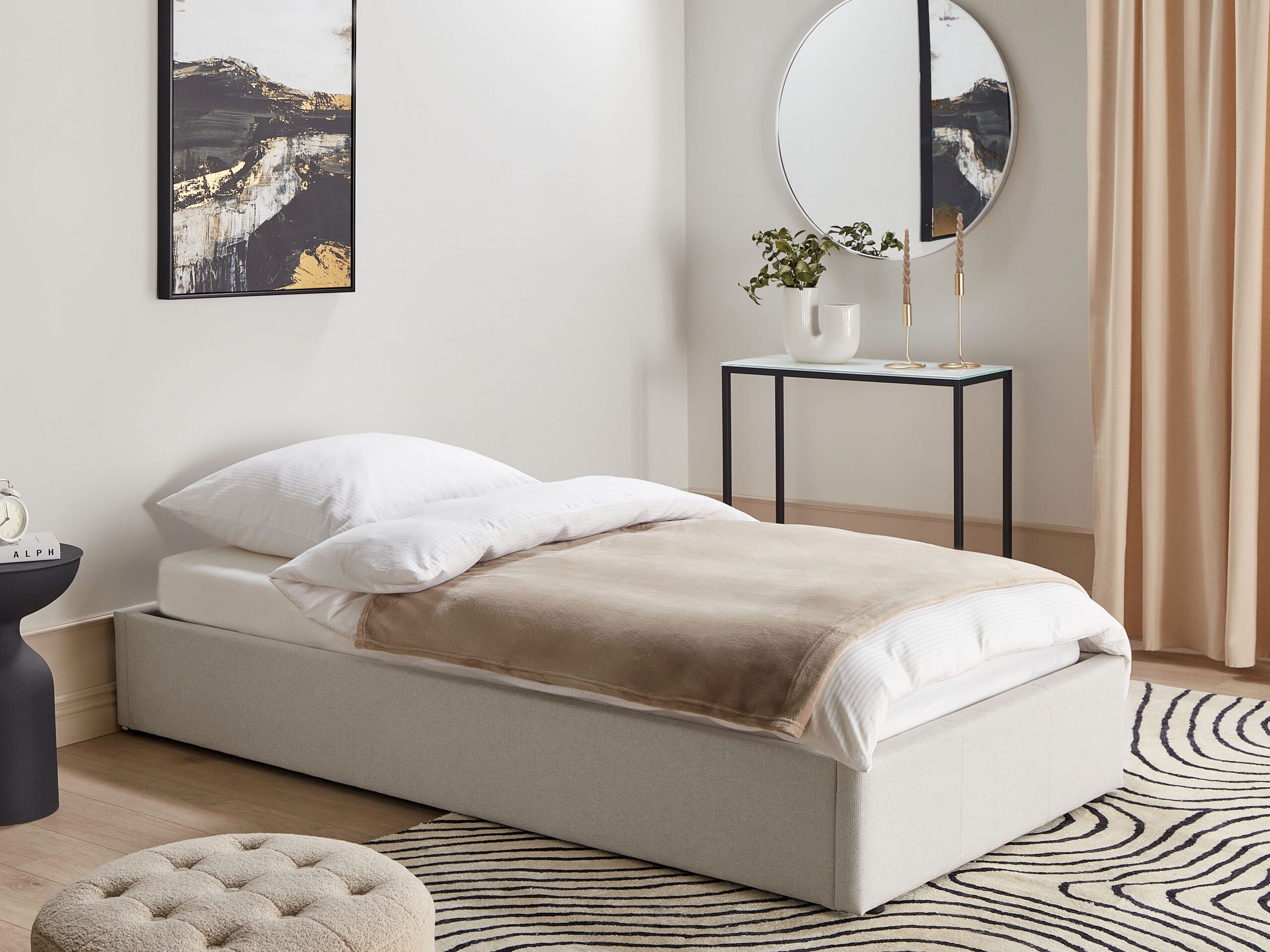 Singolo Contenitore Letto Singolo Vente Unique Letto Singolo