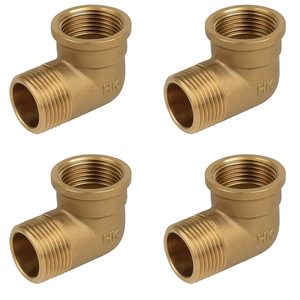 Maglia Rapida Doppia Battuta Da 19 Mm In Ottone Zincato Per L'installazione Del Programmatore Di Irrigazione Ja161