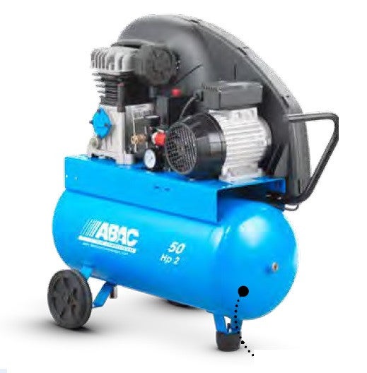 Abac Compresseur Monoétagé 50L 3CV 10 bar 20,2 m3/h A29B 50 CM3 — free download
