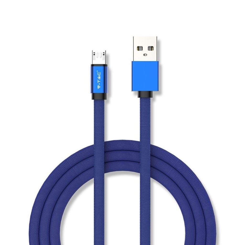 Usb A Rope Cable Micro-USB vers USB-A 1m Charge rapide 2.4A Ruby Series Rope Anti-Tangle ...