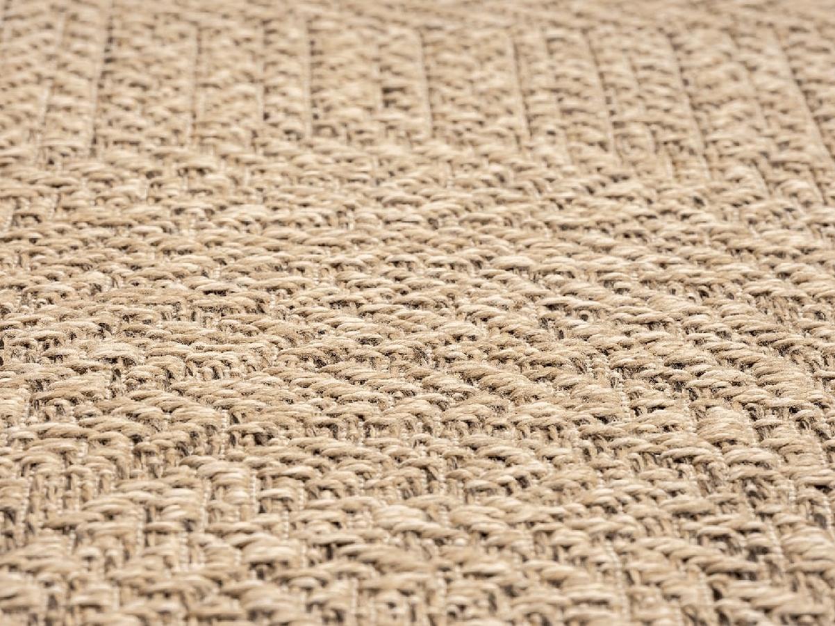 Tapis Kansas jute intérieur extérieur terrasse moderne, Nature, 140x200 cm - 3