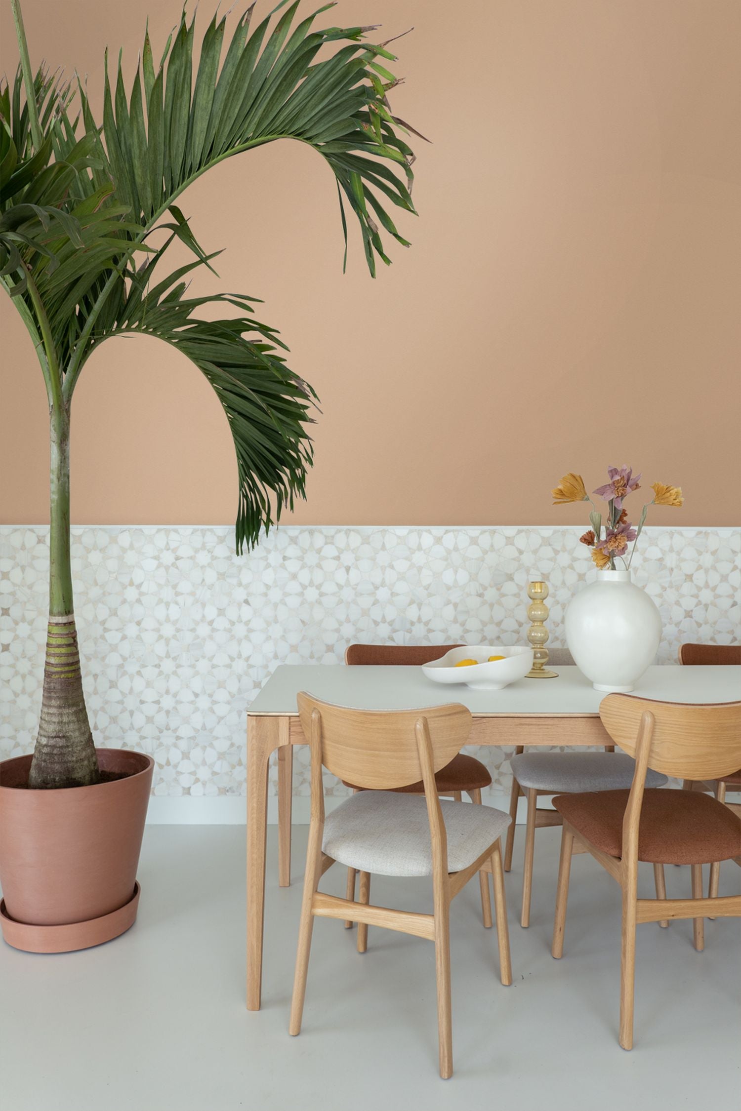 Peinture murale mate rose terracotta - 2 l / ca. 18 m² - ESTAhome - 4