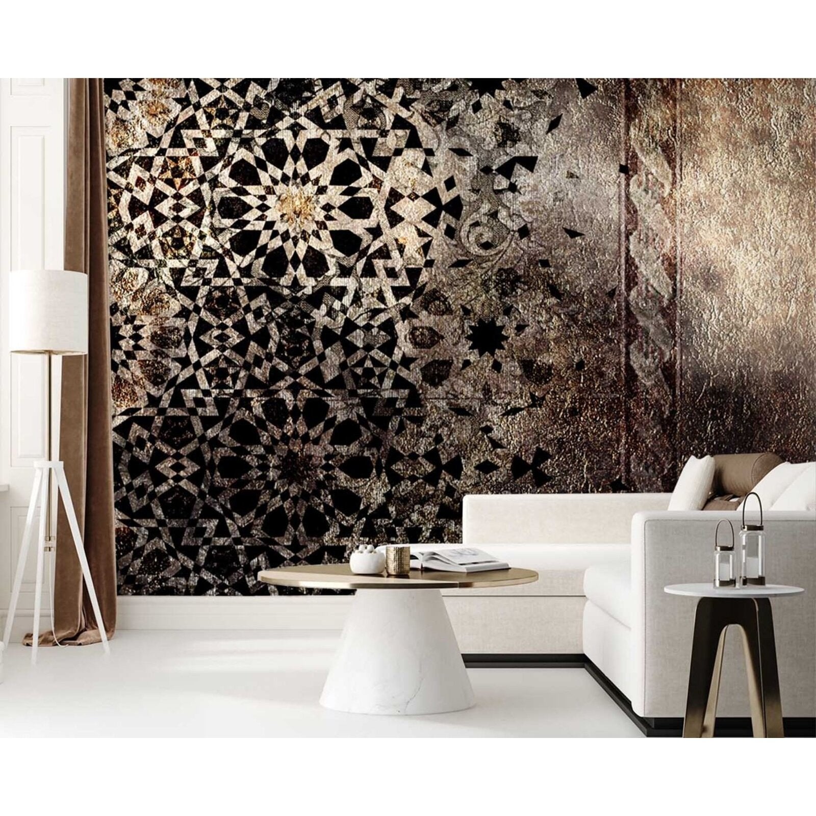 Papier peint ornement oriental - 300 x 210 cm - 2