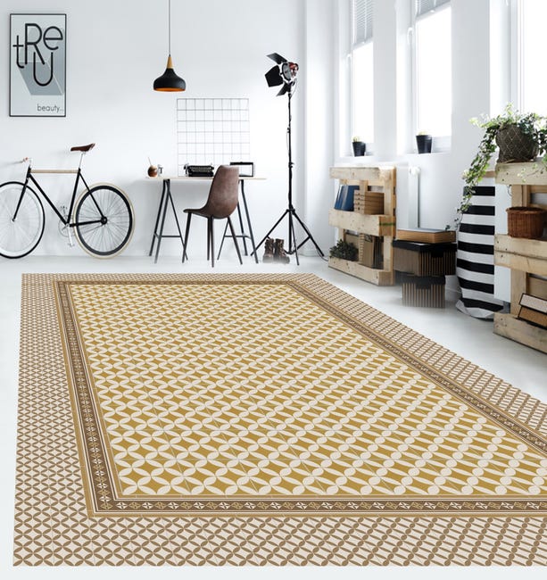 Ferma Tappeto Antiscivolo 14 Pezzi - Nastro Adesivo Riutilizzabile Per Pavimenti Duri E Legno - Senza Residui - Foto 3