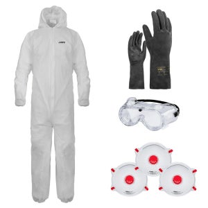 Combinaison Apiculture Complète Avec Gants - Taille 2XL - Protection Anti-Piqûres Unisexe - Coton/Polyester