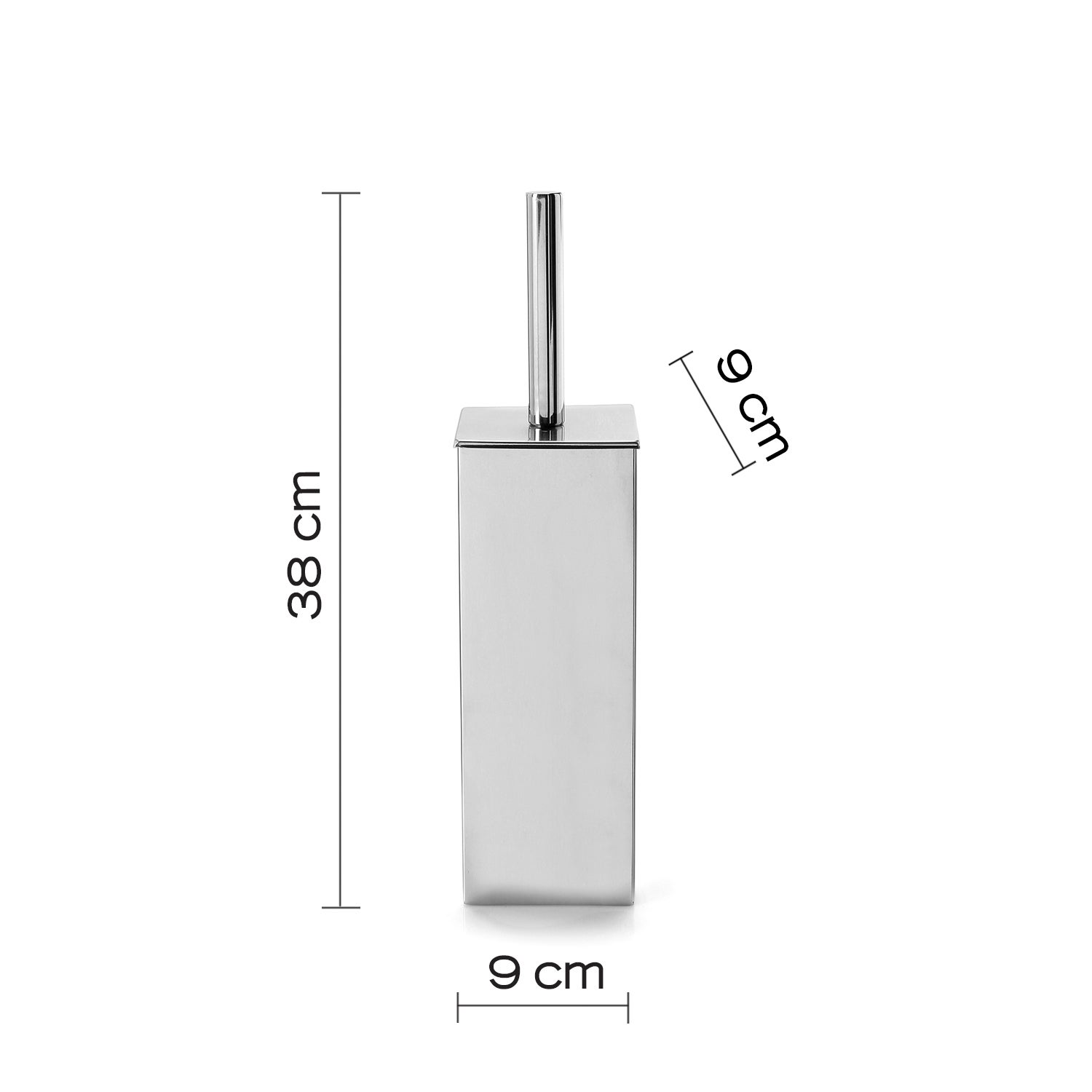 GEDY PORTE BALAI DE WC ACIER INOXID: NE3303-13
