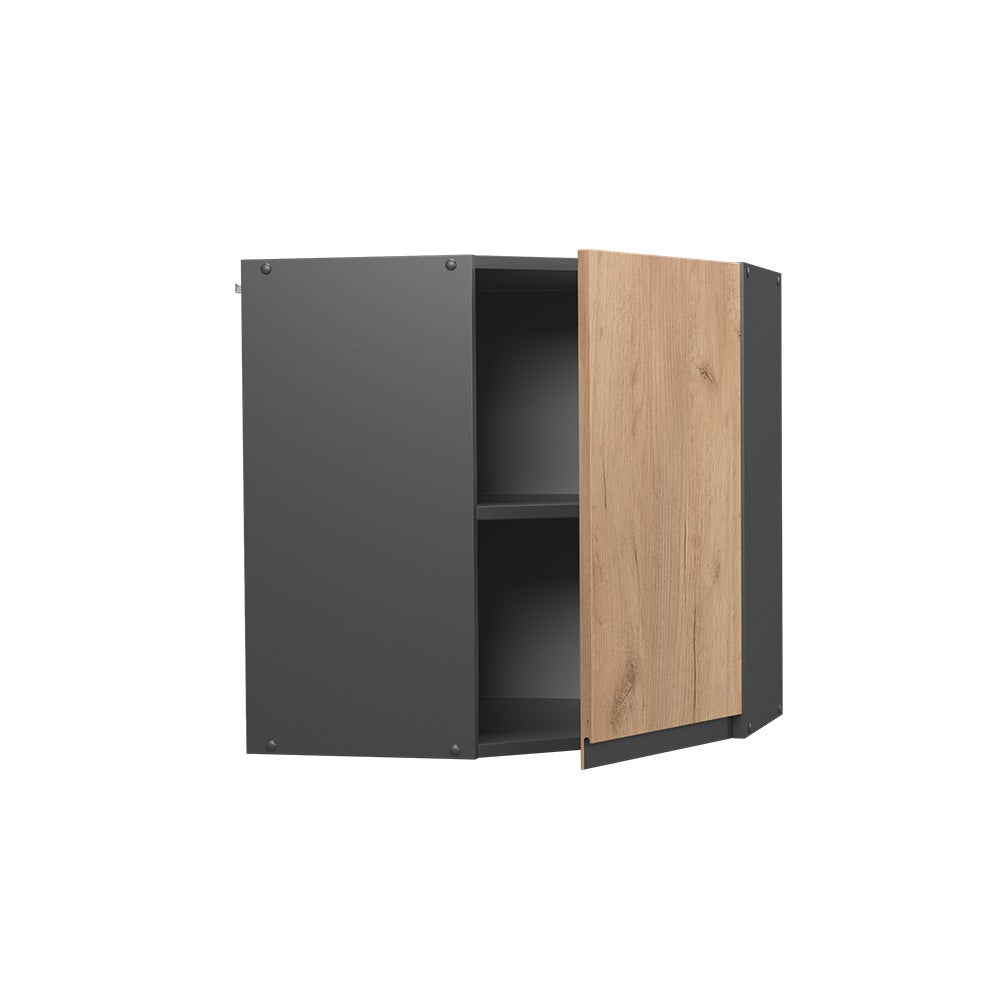 Vicco Elément haut de cuisine R-Line, Chêne de force doré, 57cm J-Shape - 4