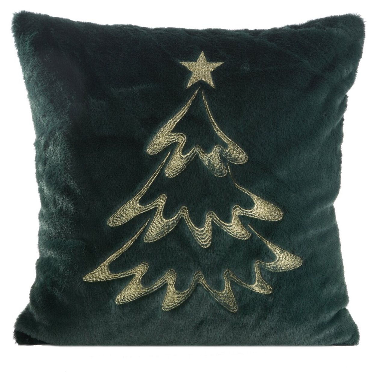 Poszewka świąteczna 120B Eurofirany choinka 45x45 cm zielona 1 szt.