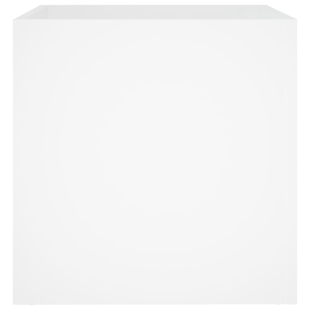 Maison Exclusive - Fioriera Bianca 40x40x40 cm in Legno Multistrato - 5