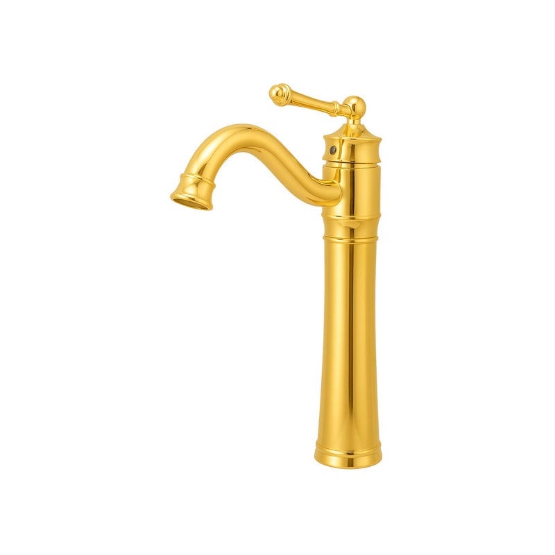 BATERIA UMYWALKOWA ADELITA WYSOKA RETRO S-1088G ZŁOTA