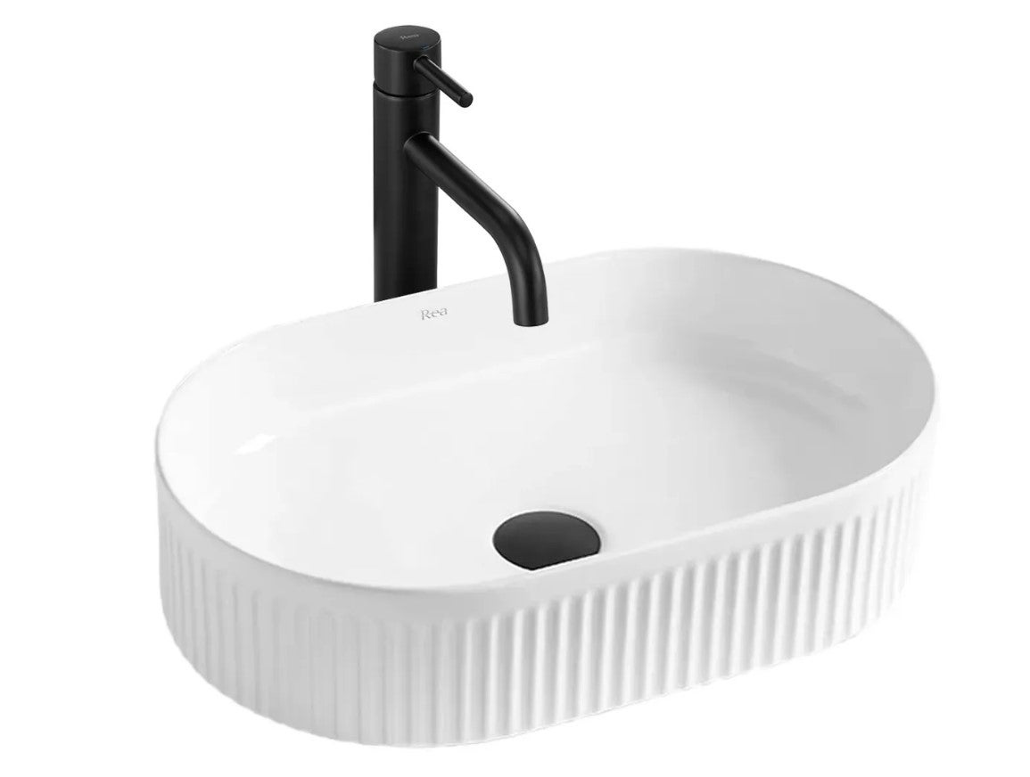 Umywalka Nablatowa Rea Vanda Biały 49 X 31