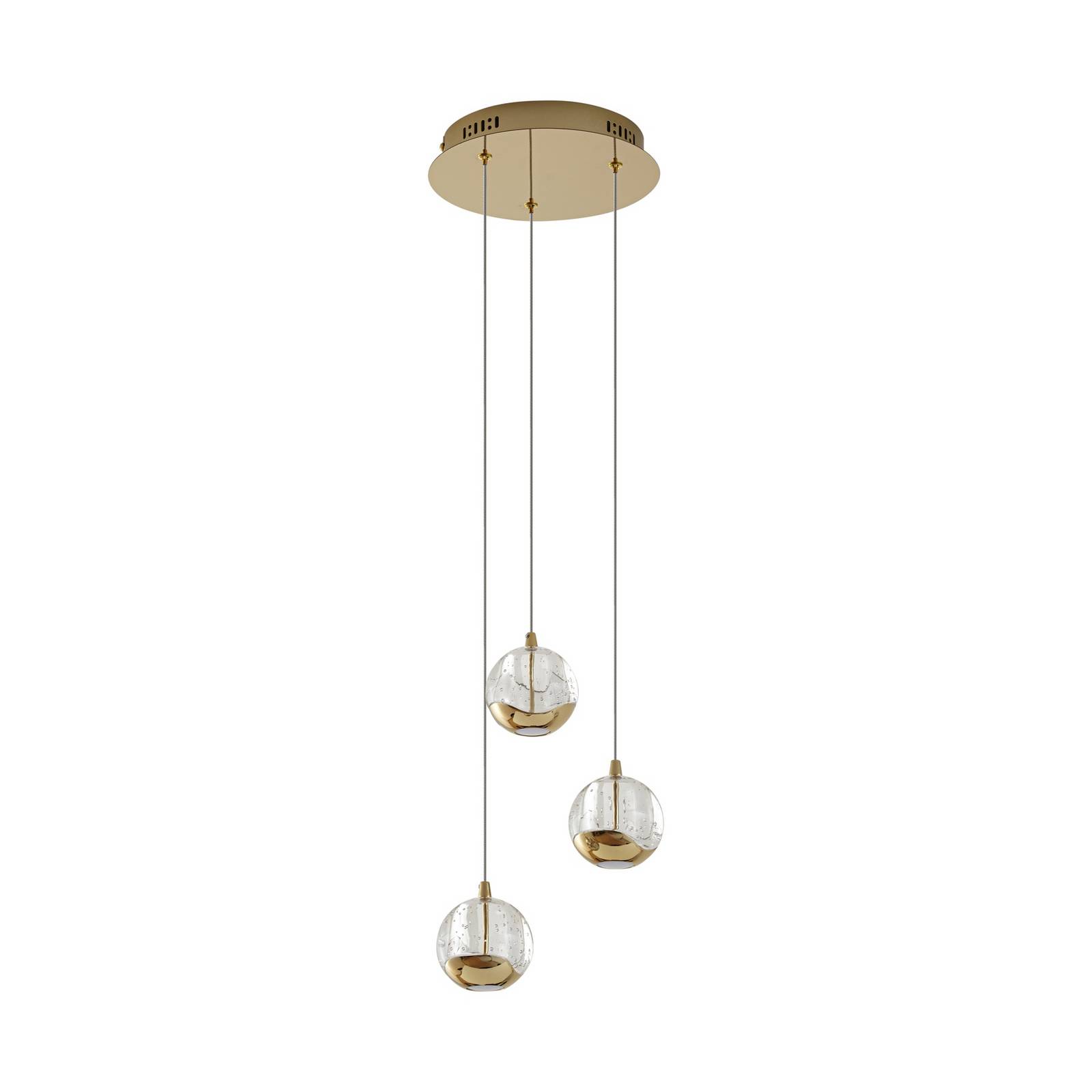 Suspension Luminaire Moderne E27 Lampe à Suspension Créative Lustre Plafonnier Réglable 20CM Blanc