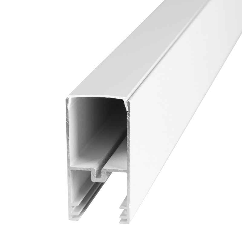 Profil do szynoprzewodu Luxo 48V 2m IP20 natynkowy biały mat aluminium MasterLED