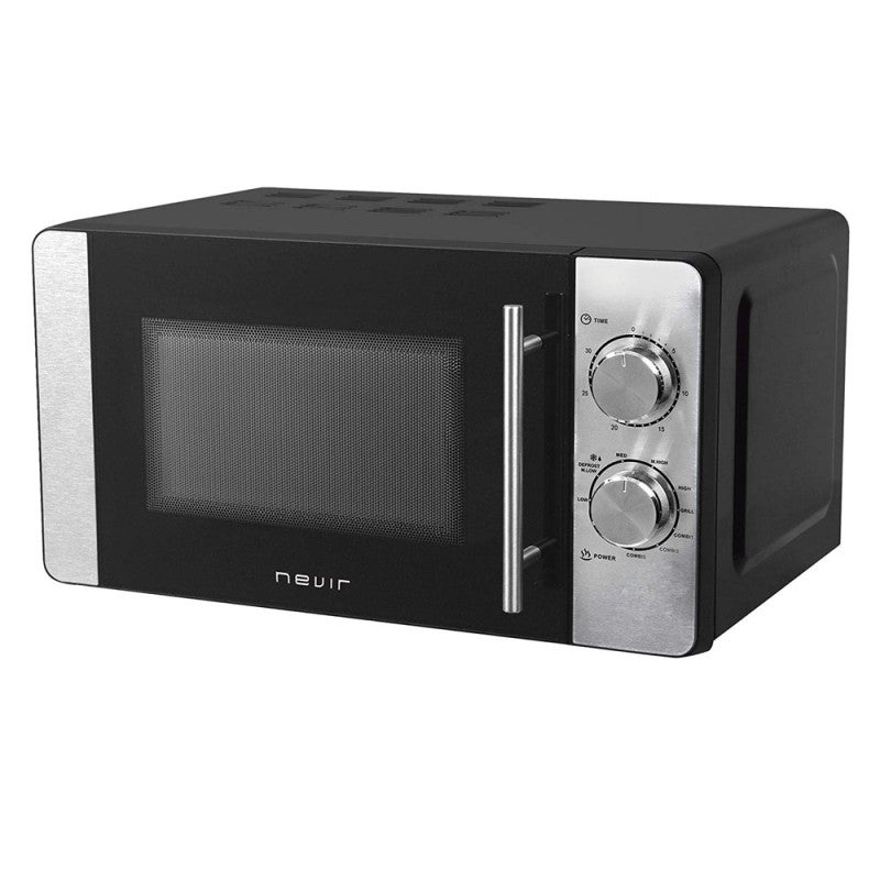 Nevir Microondas Nvr-6235 Mgs Inox Grill 20L , Leroy Merlin
