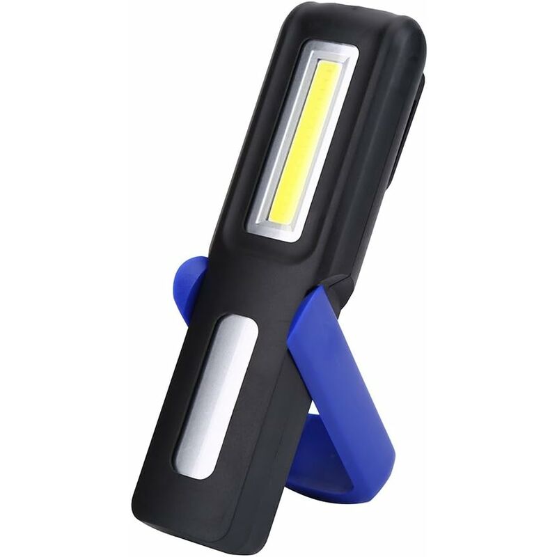 Lampa warsztatowa Cob Led, ładowana przez USB, wielofunkcyjna lampa robocza Cob z hakiem do zawieszenia i uchwytami magnetycznymi