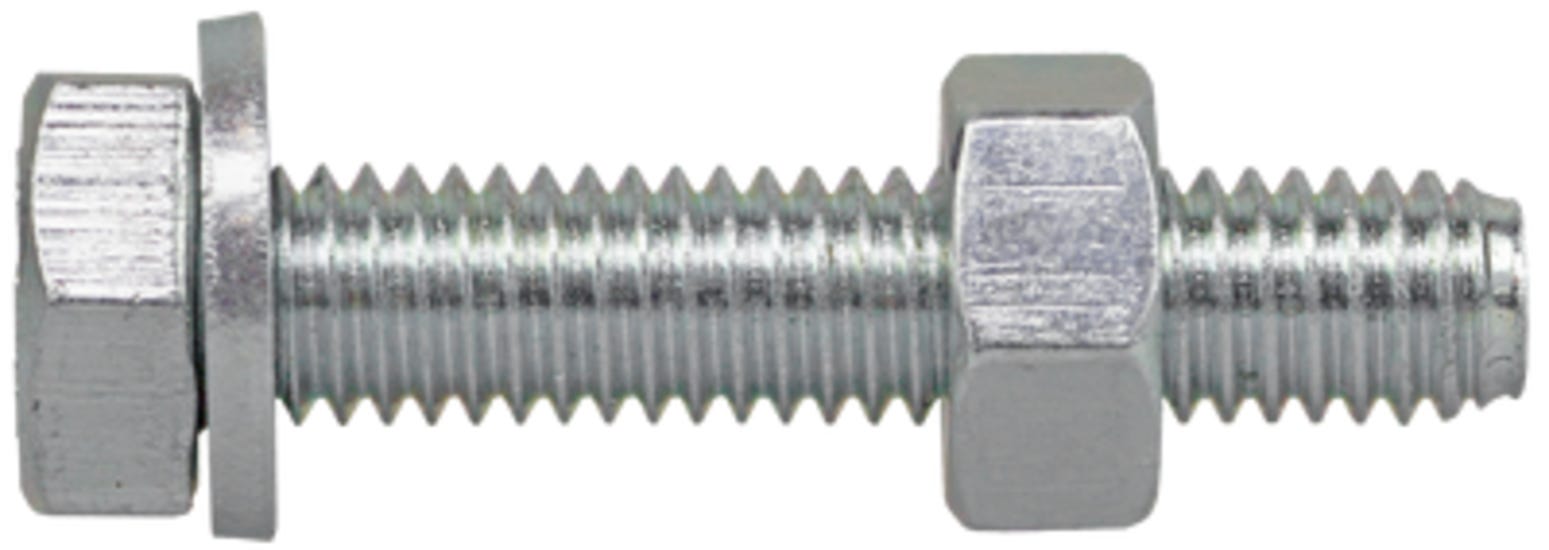 Vis métrique M10x50 tête hexagonale certifié UNI Pc 20 | Leroy Merlin