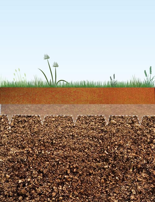 10pcs Bordure de Jardin Métal Acier Corten Brut 100x26,5cm épaisseur 1,5mm - madecoupesurmesure - 9