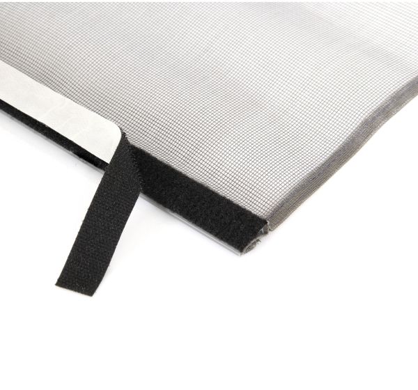 Cortina Mosquitera para Puerta - An 100 x Al 230 cm - Negro - AVOSDIM - 5