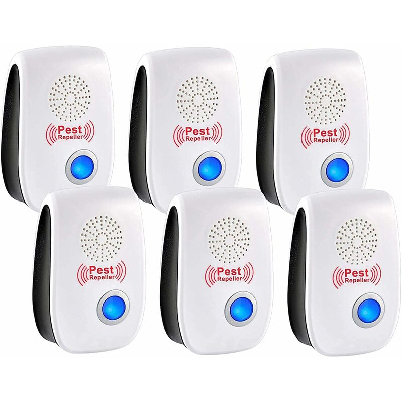 Répulsif Antiparasitaire à Ultrasons, Paquet De 6 Répulsifs