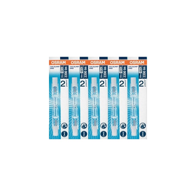 Osram 64695 Lot de 5 tubes halogènes R7S 120 W 230 V