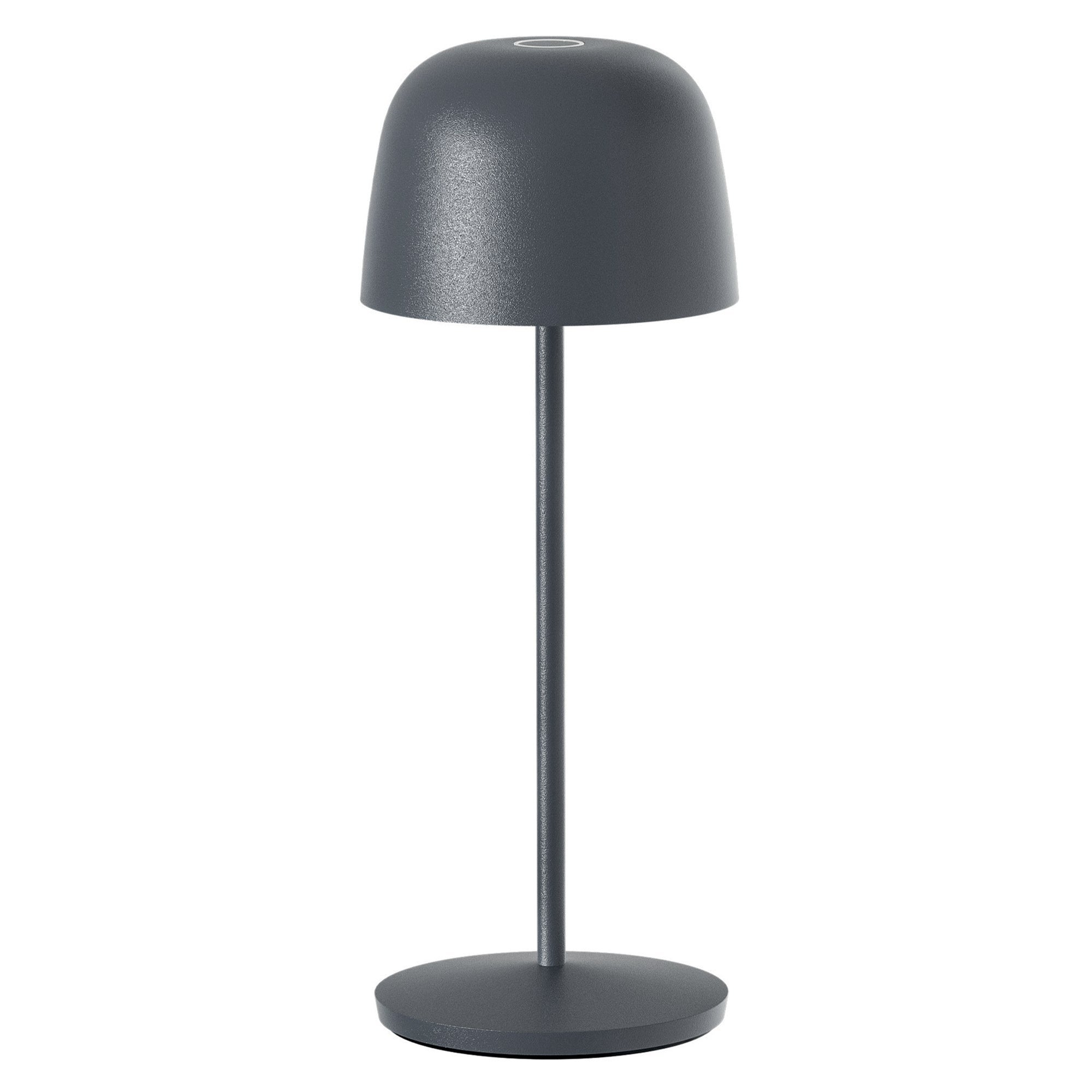 Bezprzewodowa lampa stołowa SOPHIA Grey H28cm