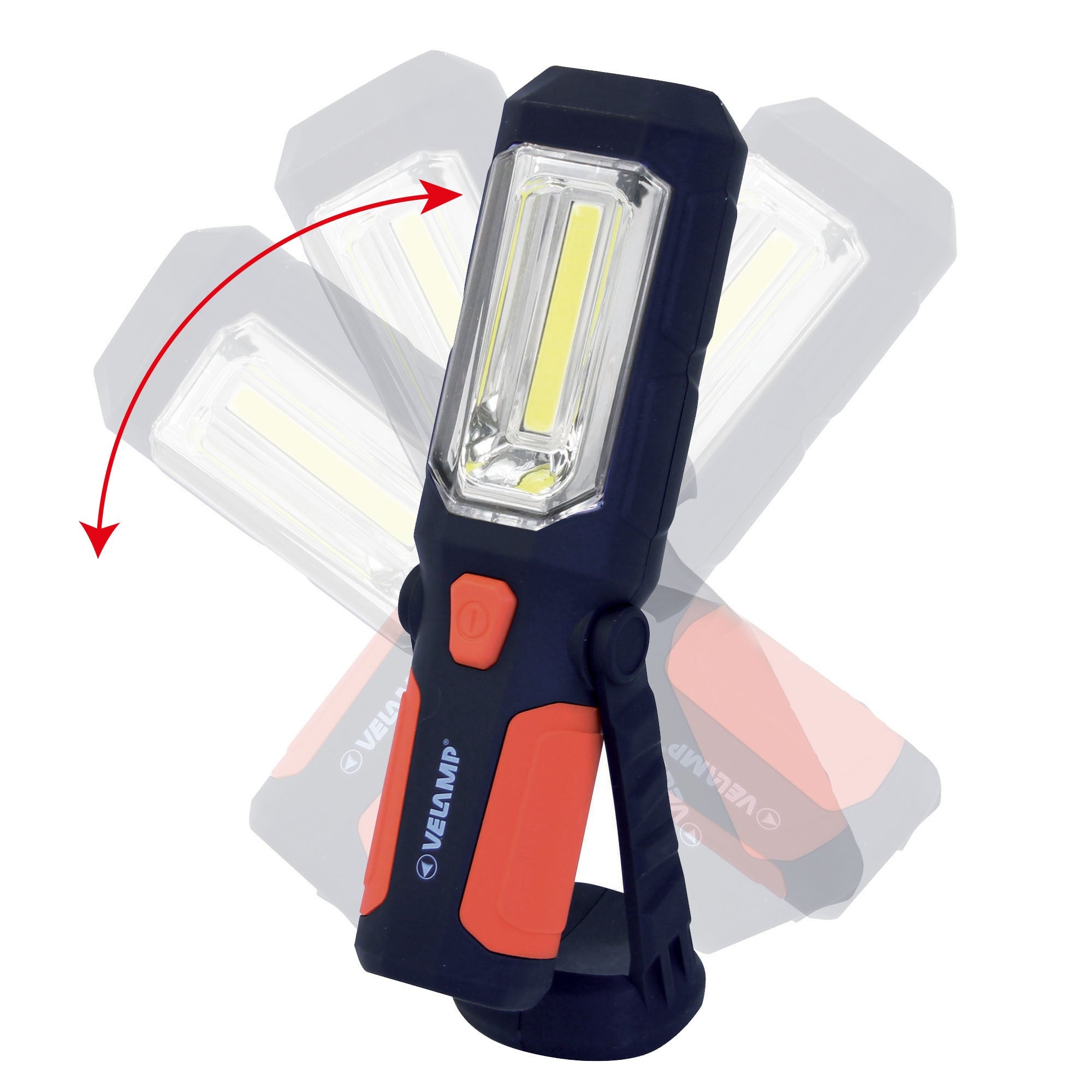 Lampe de travail COB LED 3W avec aimant + crochet. 200 Lumen - 2