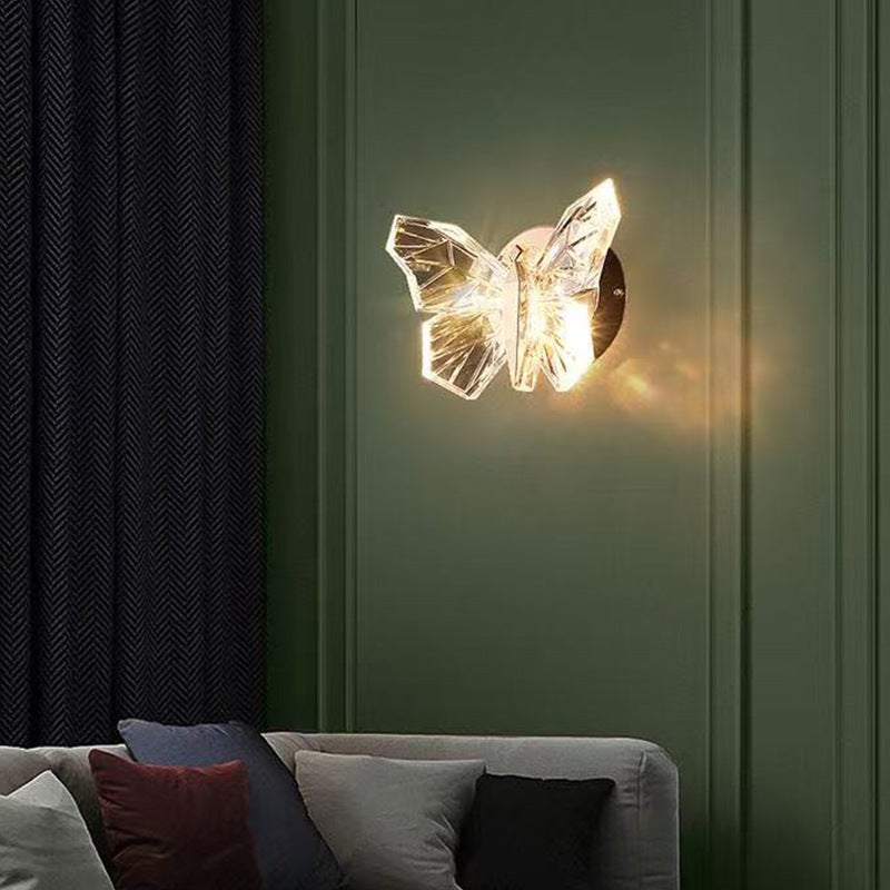 Applique murale papillon, lampe de chevet, lampe design, lampe de lecture de chevet - 4