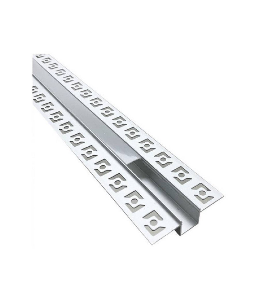 Trade Shop - Profilo Ad Incasso Per Cartongesso Alluminio 2 Mt Con Copertura Opaca Al-18 - - 3