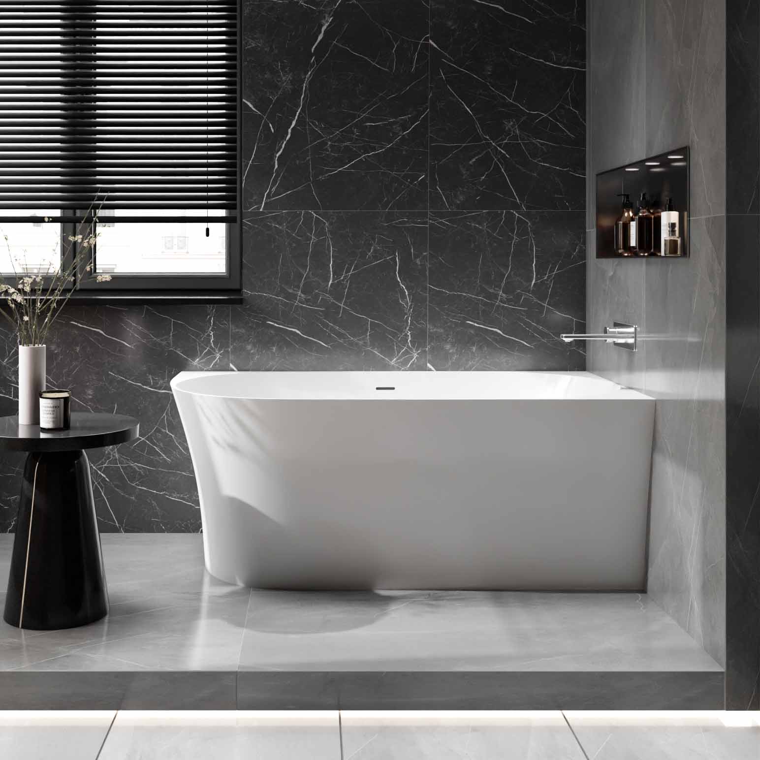 Vasca freestanding in acrilico 170x80 cm