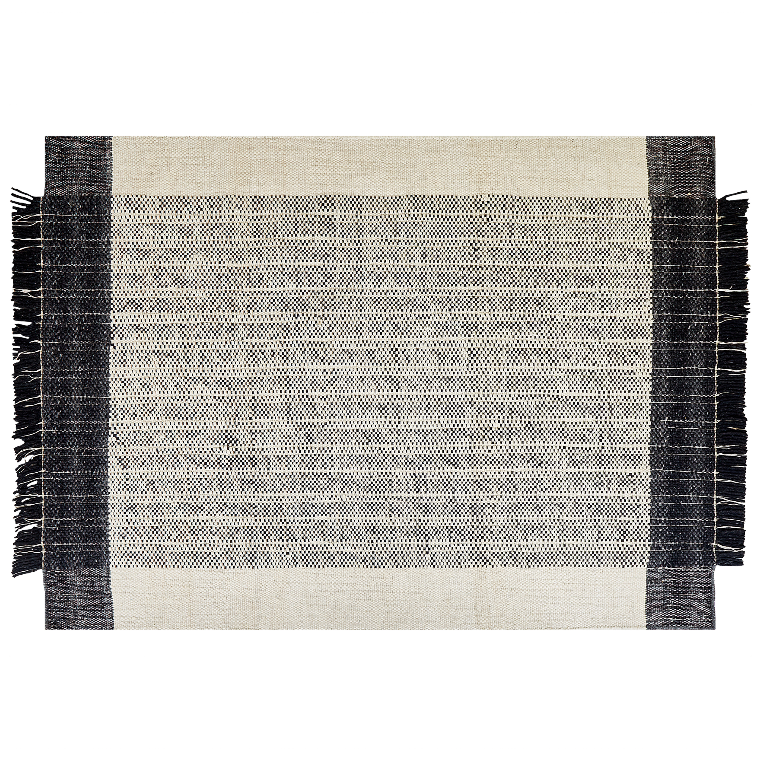 Covor KETENLI Alb 160 x 230 cm Lână
