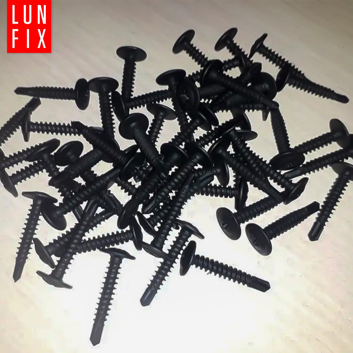 Wkręty do metalu samowiercące fosfatowane z łbem podkładkowym 4,2x50mm 250szt. - 6
